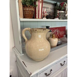 Large 11.5" Ceramic Pottery Decorative Farmhouse Cottage Core #5 Home Accent Jug